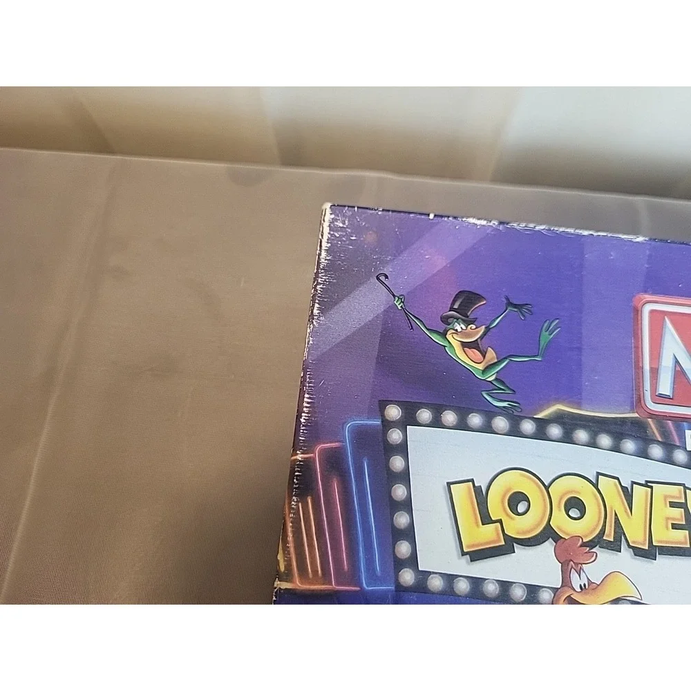 1999 Looney Tunes Monopoly Official Classic Cartoon Limited Edition Vtg
